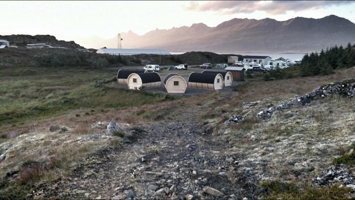Framtid Camping Lodging Barrels Djúpivogur Екстериор снимка