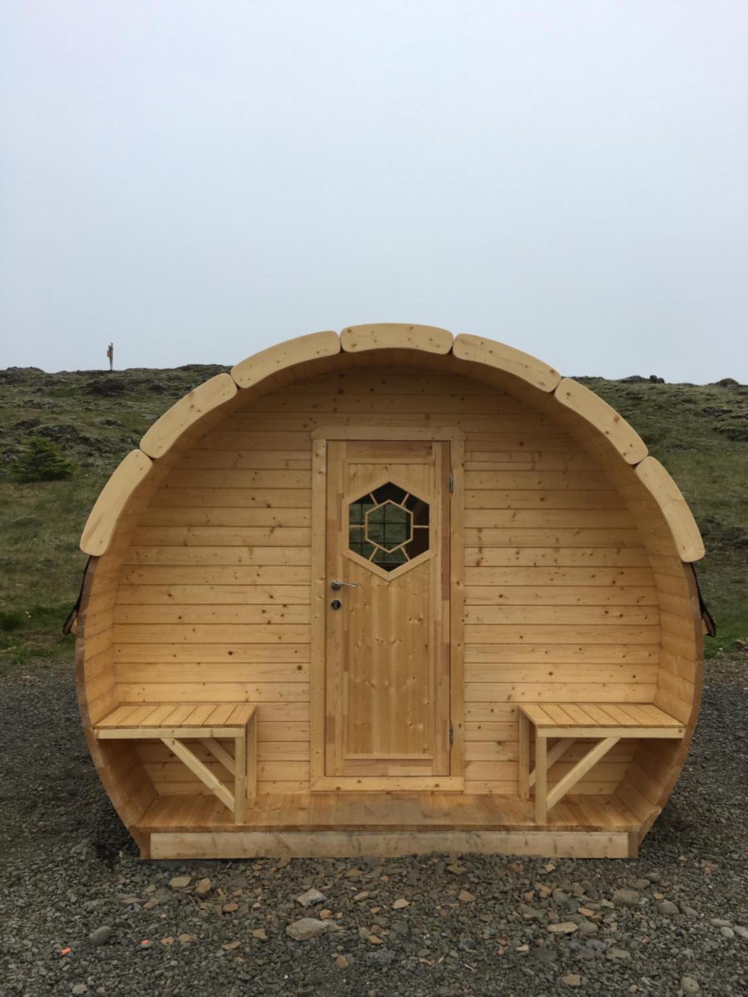 Framtid Camping Lodging Barrels Djúpivogur Екстериор снимка