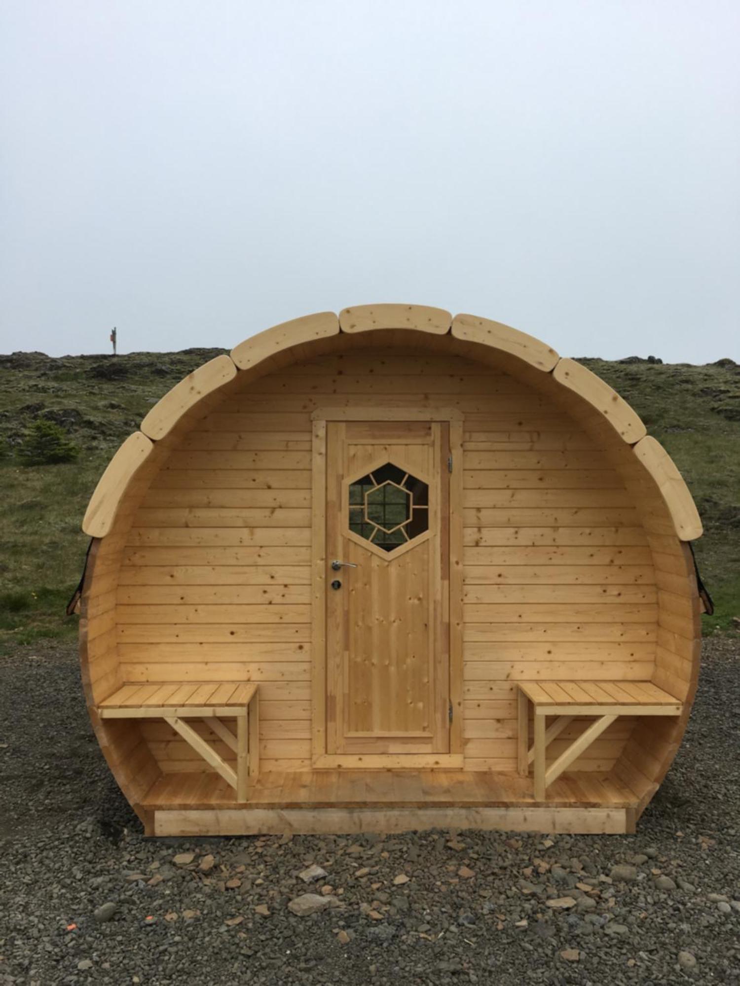 Framtid Camping Lodging Barrels Djúpivogur Екстериор снимка
